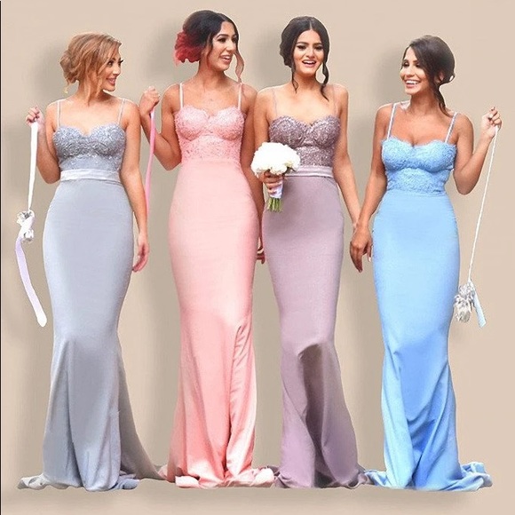 Portia and Scarlett ‘Frozen’ Evening, Prom, Gala, Bridesmaid, Dress, Fitted,Gown - Picture 2 of 9